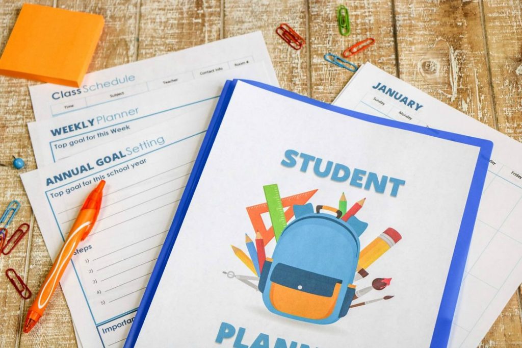 Printable Student Planner