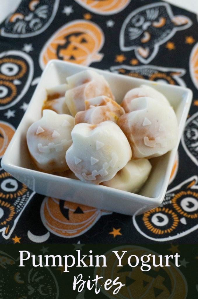 Pumpkin Yogurt Bites