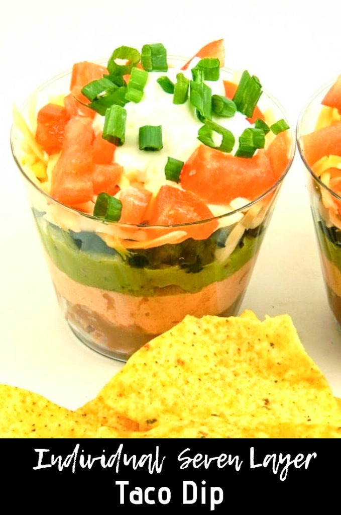 Individual Seven Layer Taco Dip