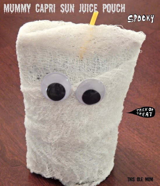 Capri Sun Halloween Mummy Juice Pouch