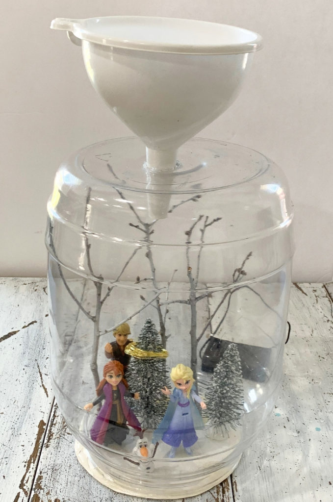 DIY Frozen Waterless Snow Globe Image