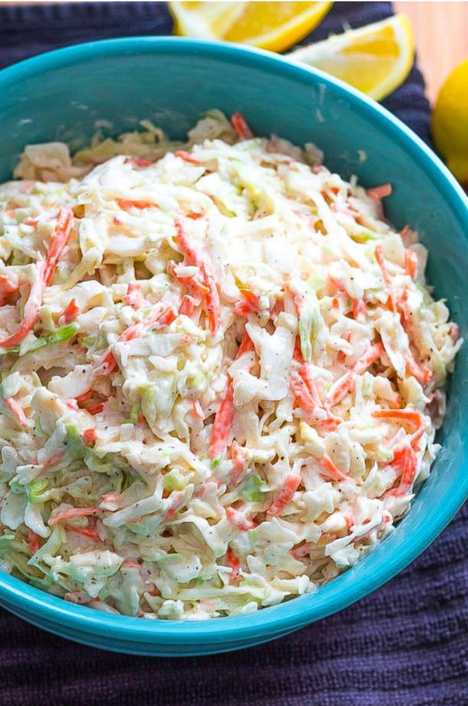 Homemade Creamy Coleslaw