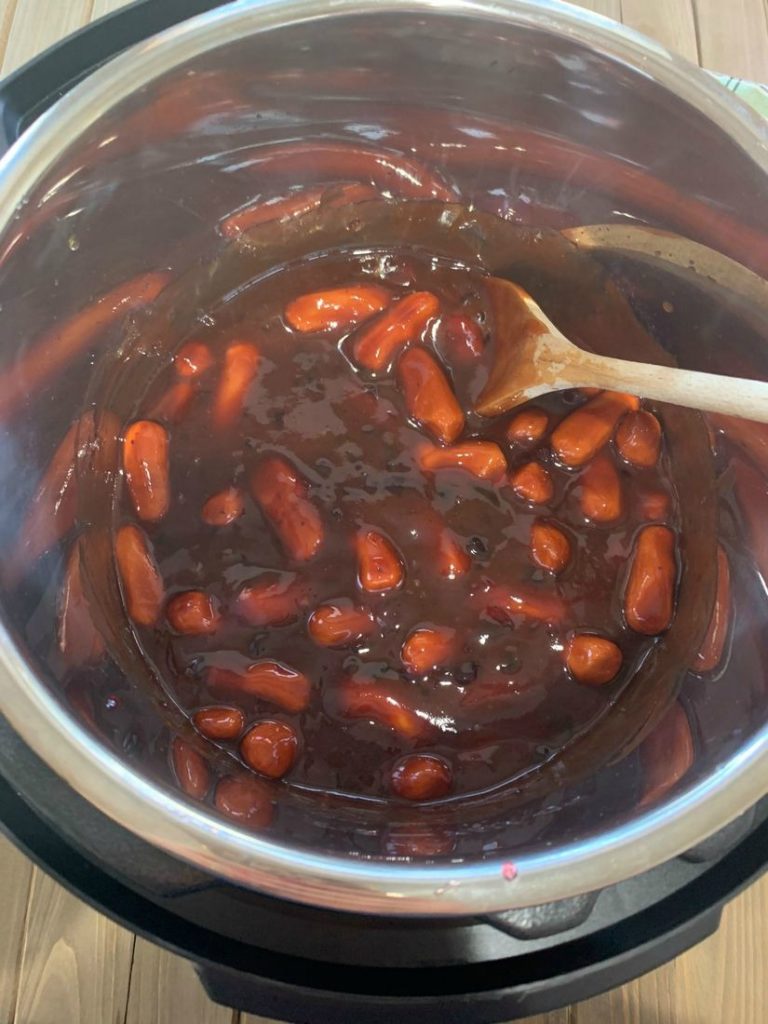 Instant Pot Little Smokies Process Photo