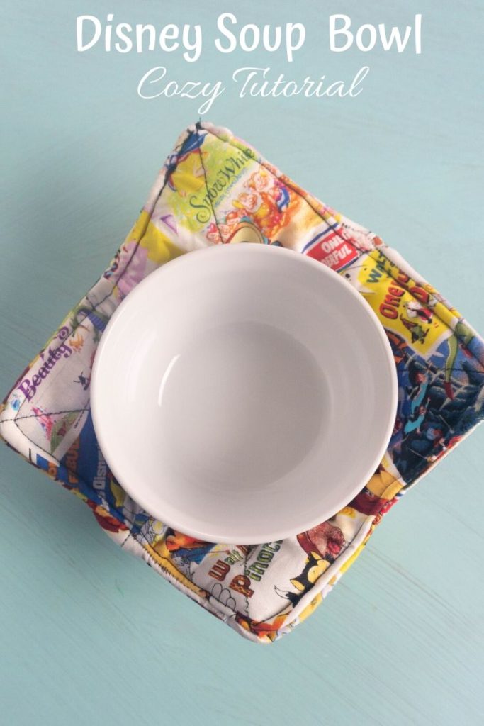 Disney Soup Bowl Cozy Tutorial