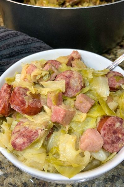 Southern Fried Cabbage With Sausage