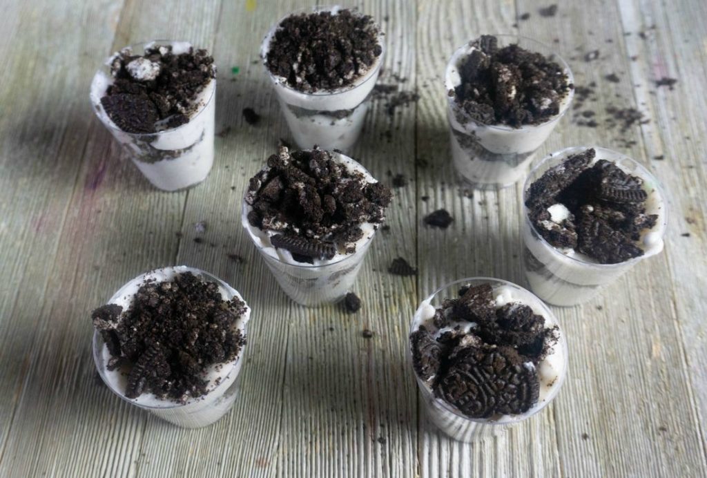 Easter Oreo Pudding Cups Ingredients 