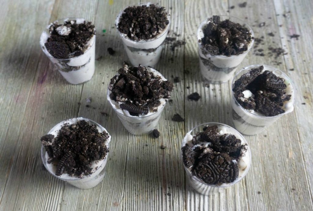 Easter Oreo Pudding Cups Ingredients
