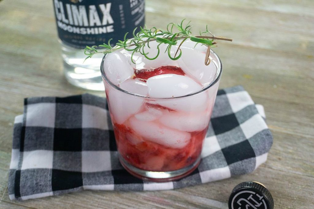 Strawberry Rosemary Moonshine Recipe