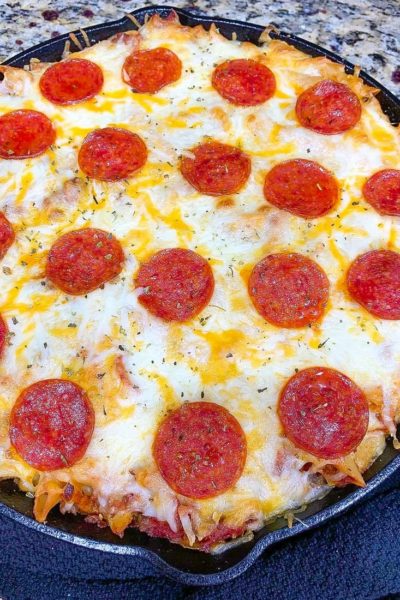 Pizza Pasta Skillet Casserole