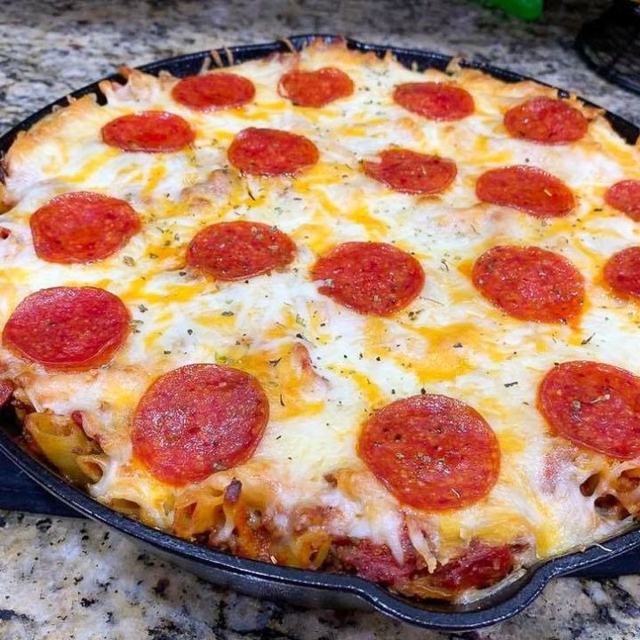 Pizza Pasta Skillet Casserole