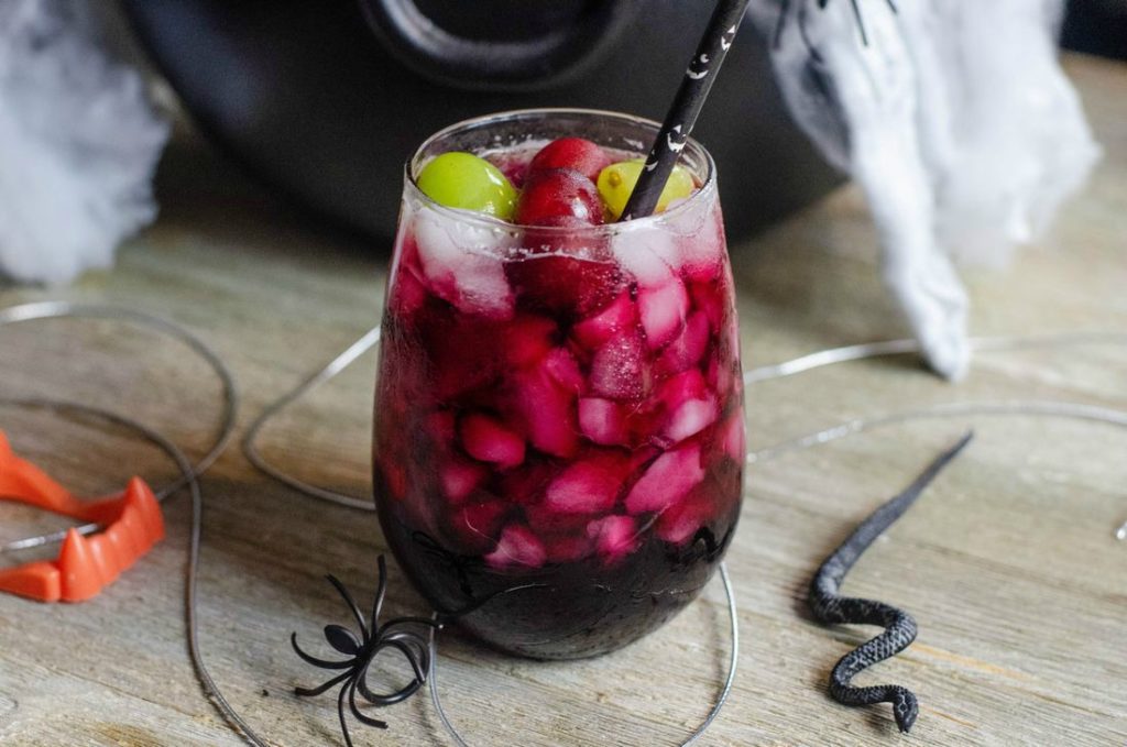 Black Magic (Gris-Gris) Halloween Cocktail