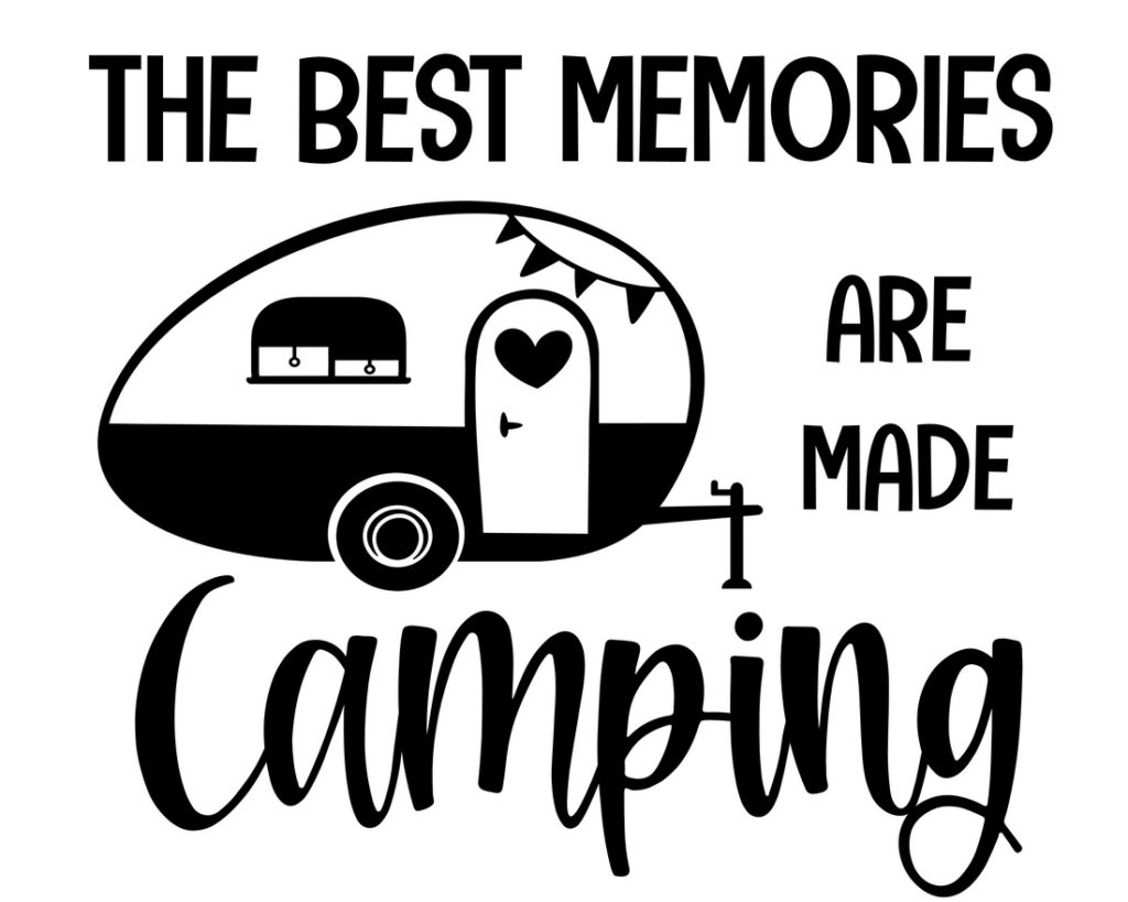 Camping Décor Sign (Camping Memories)