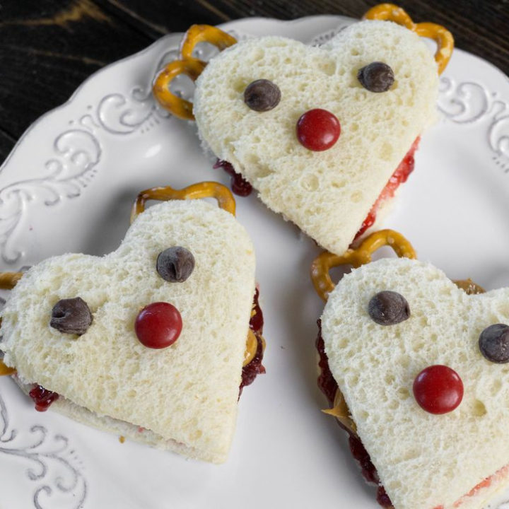 Reindeer Christmas Sandwiches