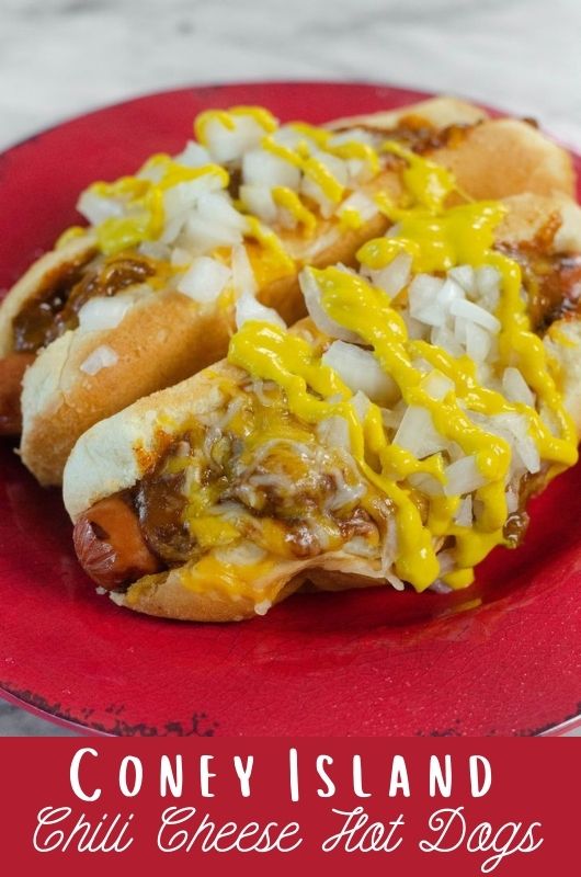 Coney Island Chili Cheese Hot Dog 