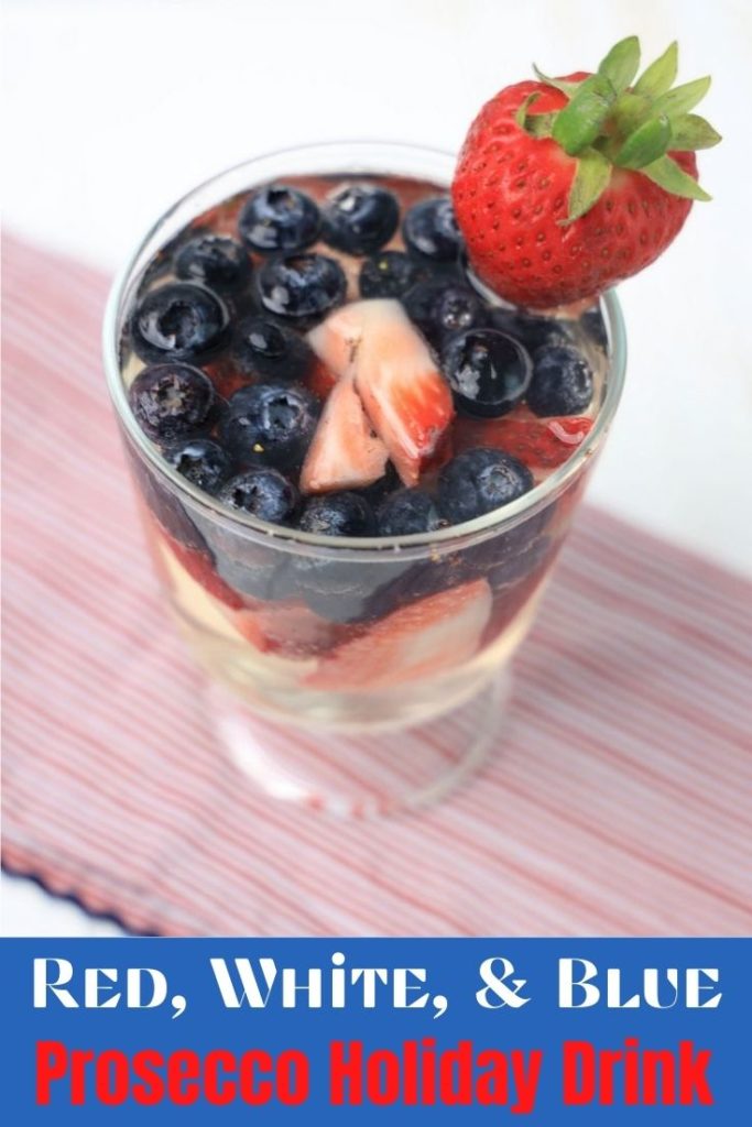Prosecco Berry Sparkling Party Drink