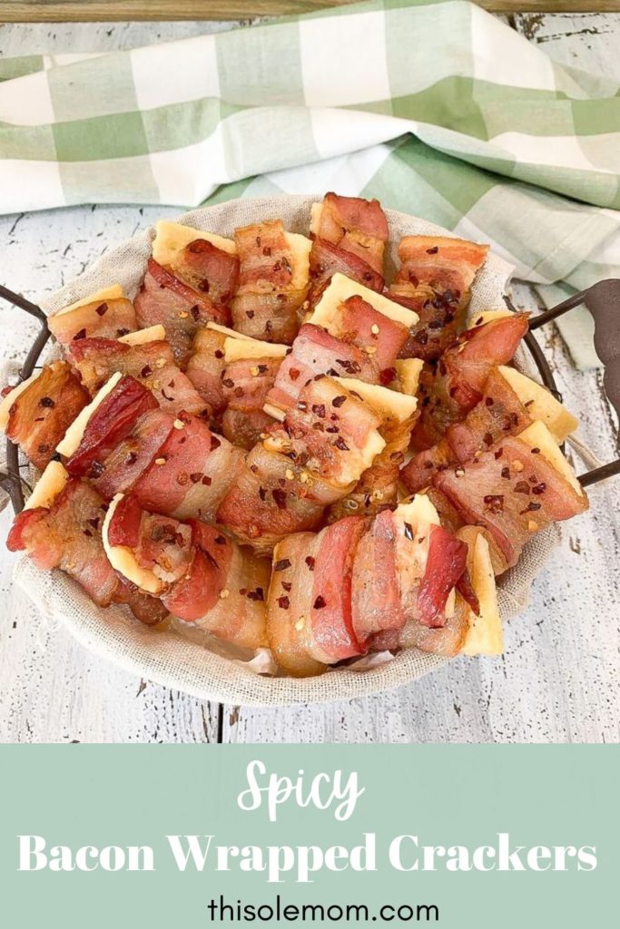 Bacon Wrapped Crackers