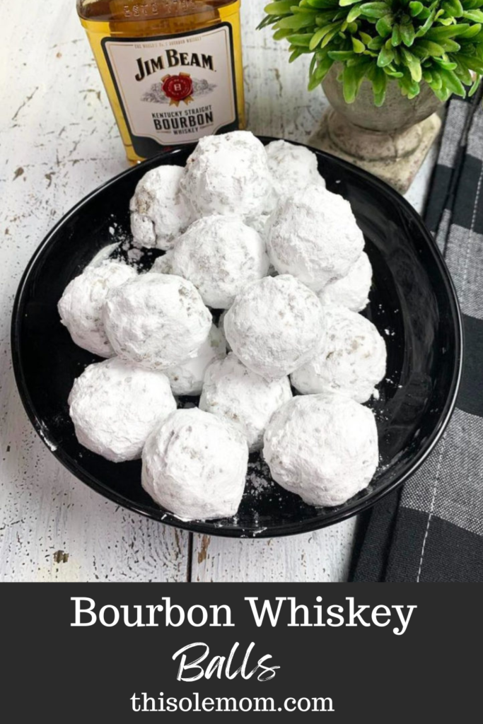 Bourbon Whiskey Balls - This Ole Mom