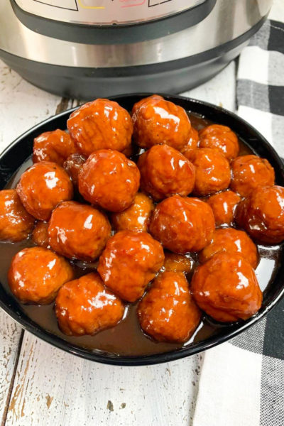Instant Pot Grape Jelly Meatballs