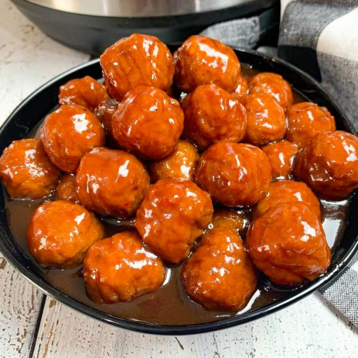 Instant Pot Grape Jelly Meatballs