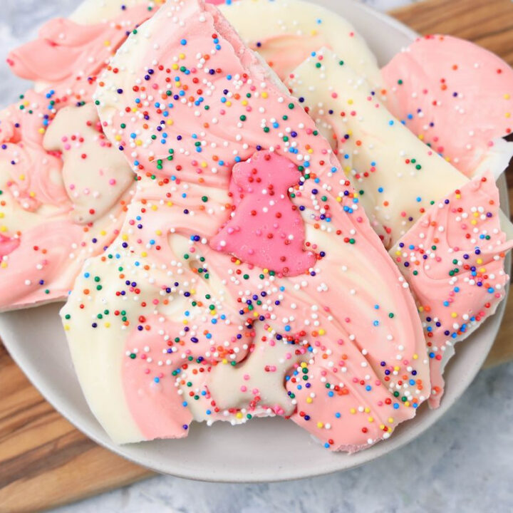 Circus Animal Cookie White Chocolate Bark